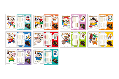 クレヨンしんちゃん アクリルスタンド カバーコレクション 10種